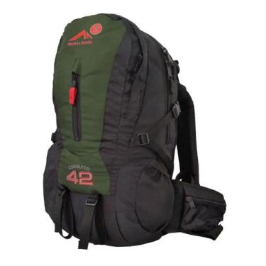 Imagem de Mochila de uso misto Commuter 42 . Trilhas e Rumos . Ref. 1442, Verde