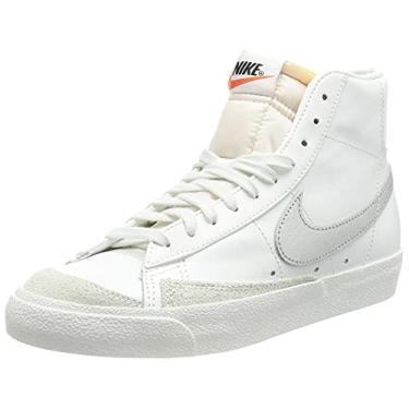 Imagem de Nike Tênis unissex de basquete de handebol, Summit White Mtlc Silver Summit White Summit Hyper Crimson, 42