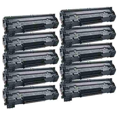 Imagem de Premier KIT 10 TONERS COMPATÍVEIS SIMILAR RM CB435A CB436A CE278A CE285A UNIVERSAL | P1005 P1505 M1120 M1212 M1130