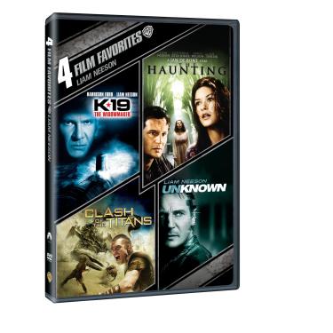 Imagem de 4 Film Favorites: Liam Neeson (K-19: The Widowmaker / The Haunting / Clash of The Titans / liam Neeson Unknown)