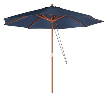 Imagem de OMBRELONE MADEIRA 2,4m AZUL M (1)