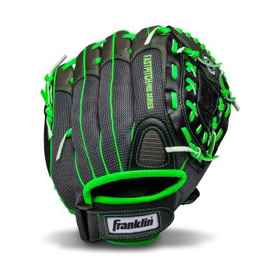 Imagem de Franklin Sports Luva de softball para meninas - Moinho de vento feminino Fastpitch + luva de softball de campo lento - luva de softbol verde - arremesso para mão direita adulto + jovem - 28 cm, limão