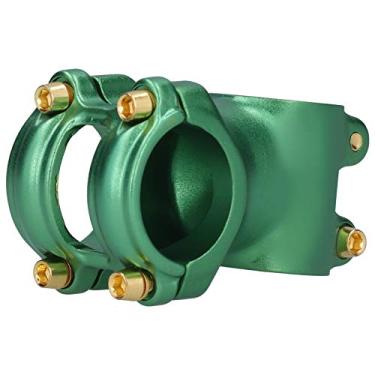 Imagem de Keenso Haste de guidão de bicicleta de montanha, 31,8 mm ± 7 graus para guidão de bicicleta (verde)