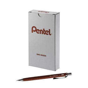 Imagem de Pentel Lapiseira Orenz 0,3 mm linha extrafina, barril vermelho, caixa com 12 (PP503B)