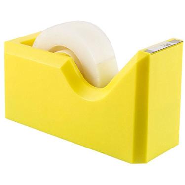 Imagem de JAM PAPER Dispensadores coloridos de fita de mesa – Amarelo, vendidos individualmente