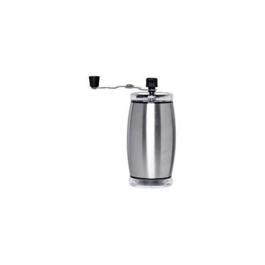 Imagem de Moedor De Café Manual De Grãos Round Em Inox Com Recipiente