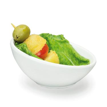 Imagem de Travessa Finger Food Redonda Curvada