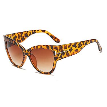 Imagem de Óculos de sol fashion olho de gato feminino designer moldura grande vintage óculos de sol degradê óculos de sol uv400,c6,outros