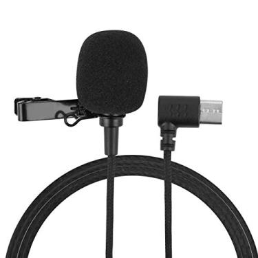 Imagem de Hilitand Microfone de câmera Tipo-C e microfone portátil com clipe de gravata adequado para acessório de câmera SJCAM SJ8 SJ9 SJ10 Action