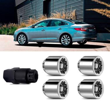 Imagem de Porca Antifurto Roubo Rodas Carros Hyundai