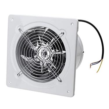 Imagem de Fã exausto 4 polegadas 20w de alta velocidade exaustão de exaustão sanitário banheiro banheiro suspensão janela vidro vidro ventilador exaustor exaustor fãs, branco Ventiladores de ventilação