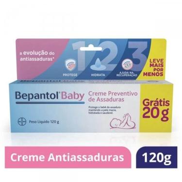Imagem de Bepantol Baby Creme Preventivo de Assaduras Para Bebês 120g