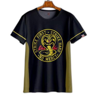 Imagem de Camiseta Dry Fit Cobra Kai Karate Kid Série Kobra Cai - Total - No Sen