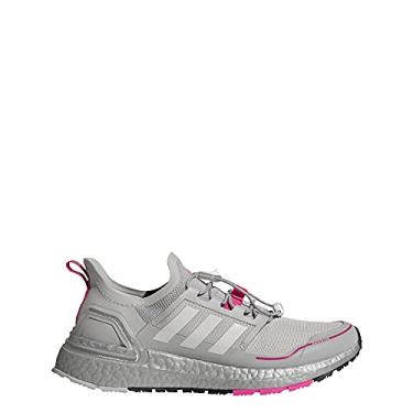 Imagem de adidas Running Ultraboost Cold.RDY Grey Two/Footwear White/Shock Pink 10 B (M)
