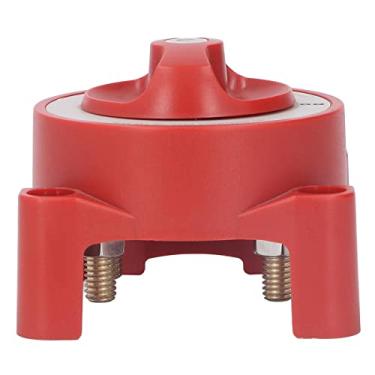 Imagem de Aramox Interruptor de botão de corte de energia bateria liga/desliga 2 posições 4 pinos corte de energia bateria interruptor mestre desconexão isolador IP66 à prova d'água 350A universal para