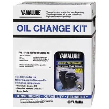 Imagem de Yamaha LUB-MRNMD-KT-20 F75-F115 20W40 Oil Change Kit; LUBMRNMDKT20 Made by Yamaha