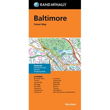Imagem de Rand McNally Folded Map: Baltimore Street Map