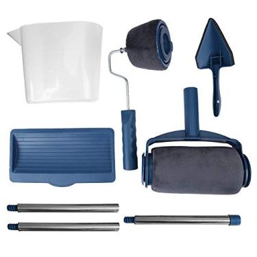 Imagem de Rolo Pintura Parede Sem Sujeira Facil Pintar Rolo Cor