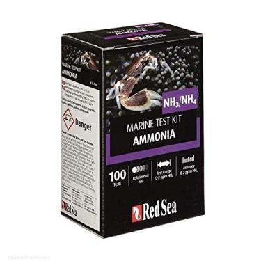 Imagem de Teste Red Sea Marine Test Kit Ammonia (nh3/nh4) - 100 Testes