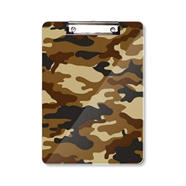 Imagem de Camuflagem Line Art Grain Ilustration Pattern Clipboard Pasta, Bloco de Escrita Placa de Apoio A4