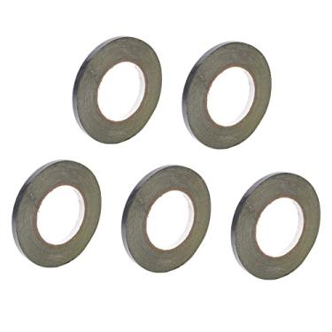 Imagem de Fita de Tecido de Acetato, 5 Unidades de Fita de Cabo de Tela Eletrônica Resistente a Altas Temperaturas e à Prova de Solventes, Com 30 M de Comprimento para Manutenção de Telefones Celulares (Ordinário)