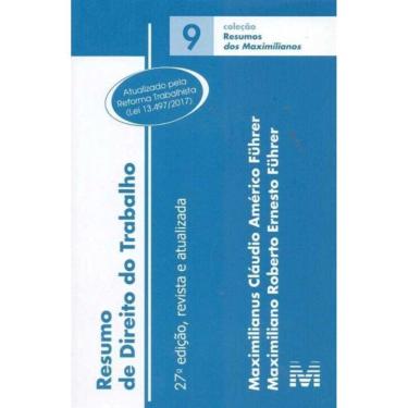 Imagem de Resumo (09) Direito do Trabalho - 27Ed/18