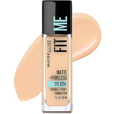 Imagem de Base Para Roso Maybelline Fit Me Mate+Poreless - 120 Classic Ivory