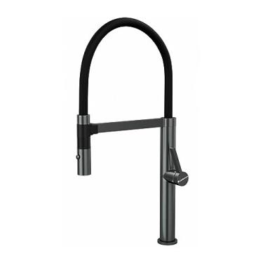 Imagem de Misturador Monocomando De Mesa Para Cozinha Bica Alta Com Imã 175 Grey Debacco