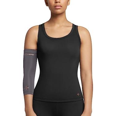 Imagem de Tommie Copper Men's Recovery Vantage Elbow Sleeve, Slate Grey, Medium