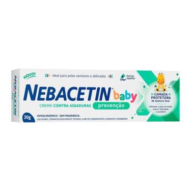 Imagem de Creme contra assaduras Nebacetin Baby prevenção 30g Hypera