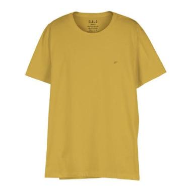 Imagem de Camiseta Ellus Fine Easa Classic Masculina Amarelo