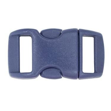 Imagem de Fivelas West Coast Paracord de liberação lateral contornadas de 1,9 cm (azul-marinho, pacote com 5)