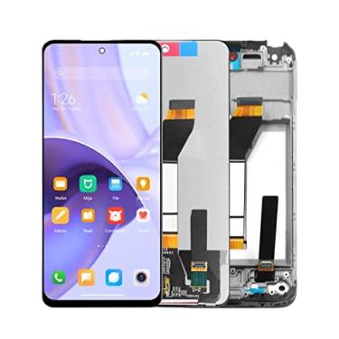 Imagem de SHOWGOOD 16.5 cm para Xiaomi Redmi 10 Display LCD Touch Screen Digitalizador Assembléia para Redmi 10 Prime Display 21061119AG peças de reposição (10 com moldura)