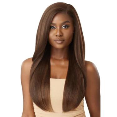 Imagem de Outre Melted Hairline Synthetic Hd Lace Front Wig - Kairi (Color:DRAFF2/VANILLA MOCHA)