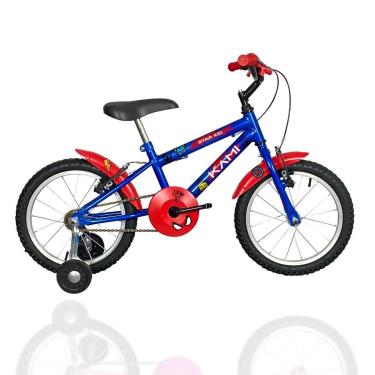Imagem de Bicicleta Infantil Aro 16 Mtb Kami Super Criança 3 a 6 Anos-Unissex