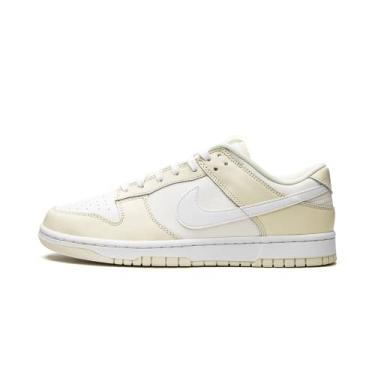 Imagem de Nike Tênis feminino retrô Dunk Low, Leite de coco White Sail, 39