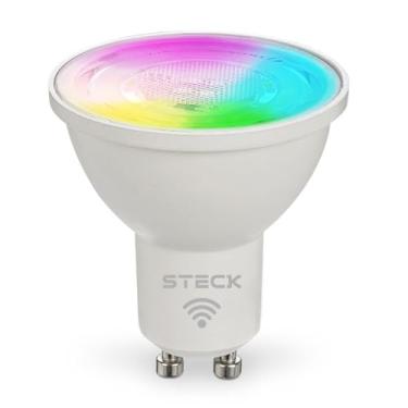 Imagem de Steck, Lâmpada Inteligente 4,8W, Steck Ambiente Conectado RGBW Wi-Fi, Bivolt