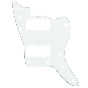 Imagem de Musiclily Pro 13 Furos 65 60s Escudo Estilo Vintage Pickguard para Guitarra Jazzmaster Americana,3 Camadas Pergaminho