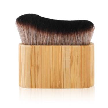 Imagem de Escova autobronzeadora, pincel autobronzeador, base para maquiagem corporal, escova autobronzeadora para rosto