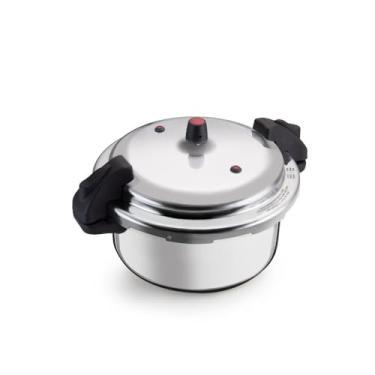 Imagem de Panela de Pressão Fechamento Externo Polida 12L - Alumínio Nacional