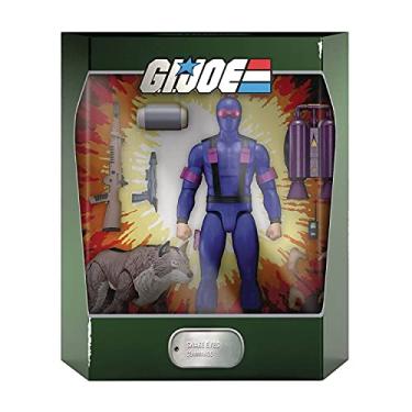 Imagem de Super7 ULTIMATES! G.I. Joe Snake Eyes (Real American Hero) - 7" G.I. Joe Action Figure with Accessories Classic Cartoon Collectibles and Retro Toys