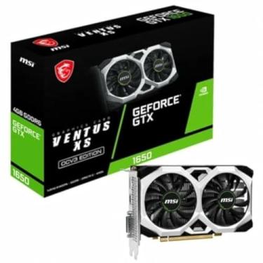 Imagem de Placa de Vídeo MSI NVIDIA Geforce - GTX 1650 Ventus XS OCV3, 4GB, DDR6, 128 Bits