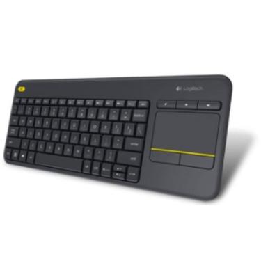 Imagem de Kit Teclado e Mouse sem Fio Touch Pad Integrado K400 Plus - A.R Varied
