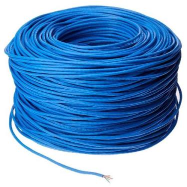 Imagem de Cabo Cftv 4pares Cat5 Azul 300mtrs Proeletronic