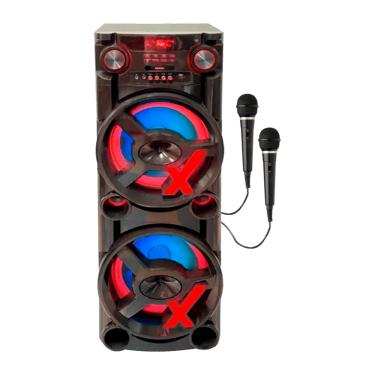 Imagem de Caixa de Som Amvox ACA 2900 NewX 15"pol Sem FM Usb BT TWS 2900W- 2 Mic