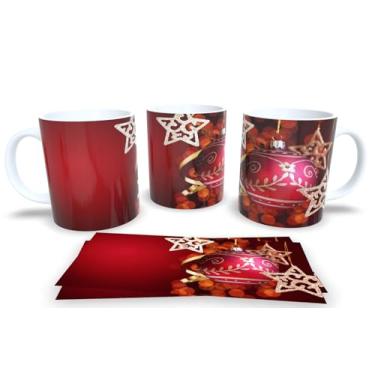 Imagem de Canecas de Porcelana Branca Personalizadas Natal 2 (Mod.27)