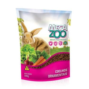 Imagem de Ração Megazoo para Coelhos Ornamentais Adultos - 500g