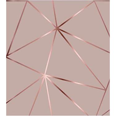 Imagem de Papel De Parede Autocolante Zara Rose Gold Sala Quarto Escritório Dive
