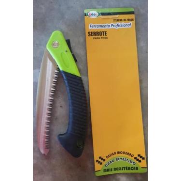 Imagem de Serrote Dobrável Para Jardim Poda Lâmina 18cm - Eda