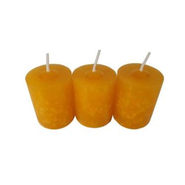 Imagem de Kit 3 Velas Aromáticas Perfumadas Com Aroma De Mel - Geral